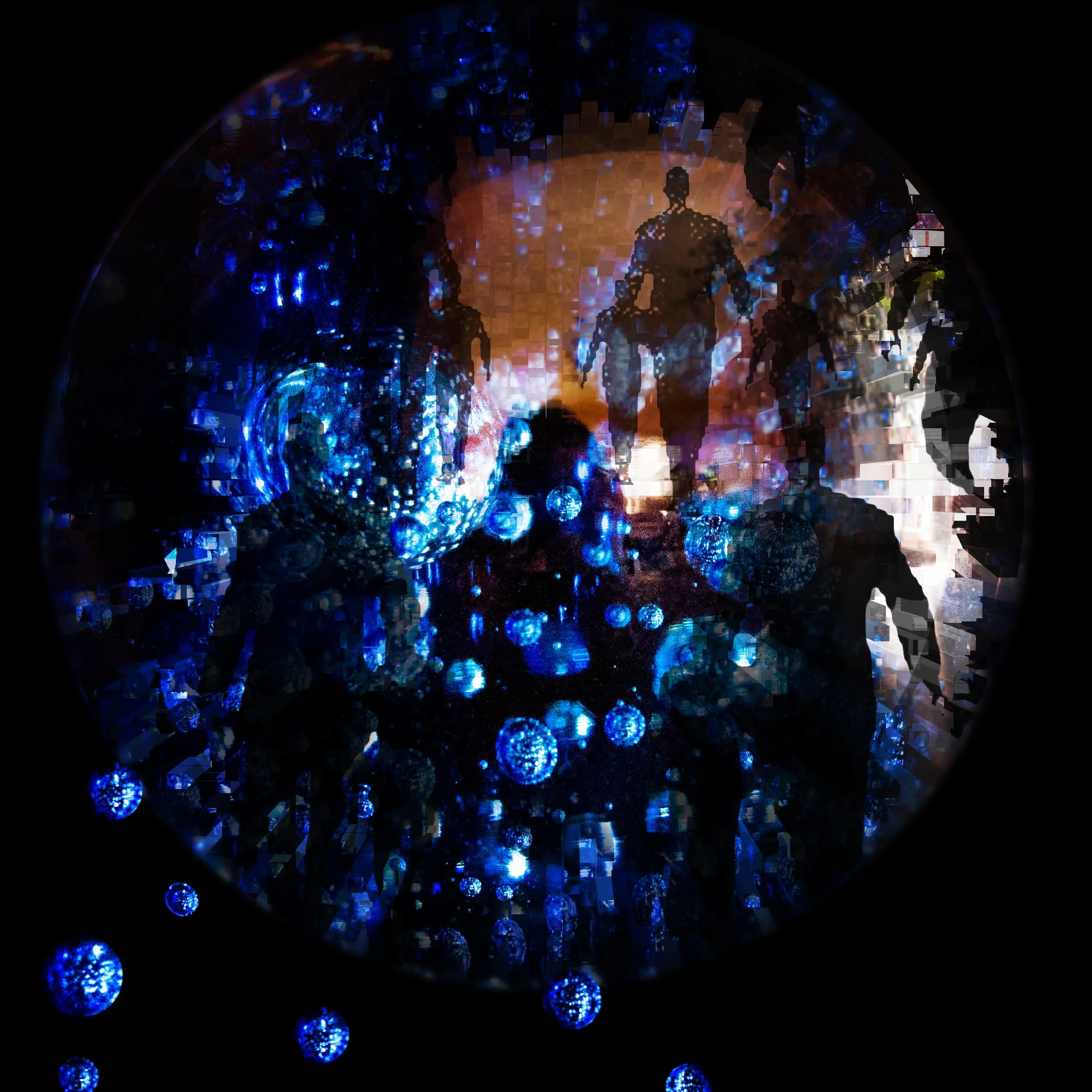 Digital art - nature double exposure